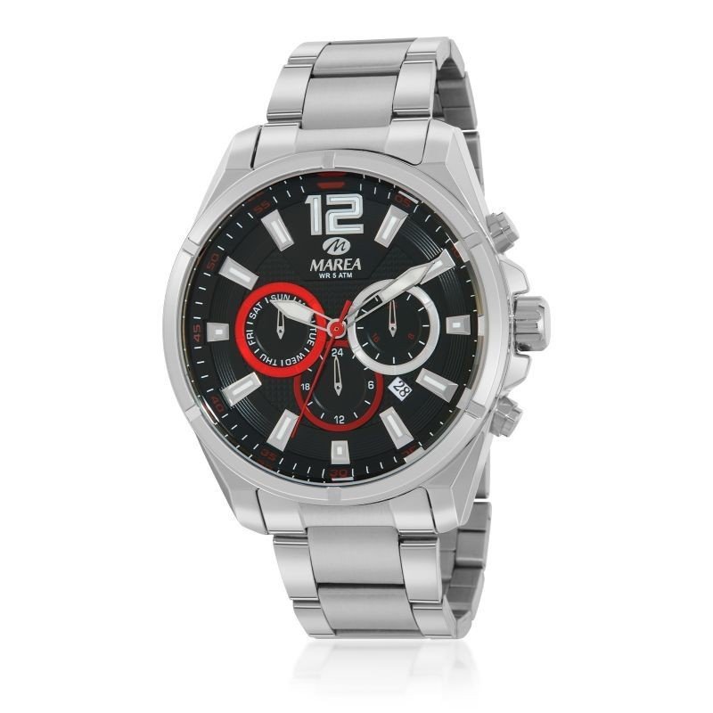 Reloj Analógico Marea B54226/2 Hombre Acero Plateado