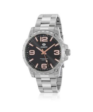Reloj Analógico Marea B36171/5 Hombre Acero Plateado