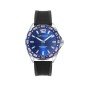 Reloj MARK MADDOX Mission de Hombre de Acero con Correa de Silicona Negra y Esfera Azul HC0127-35 Reloj MARK MADDOX Mission de Hombre de Acero con Correa de Silicona Negra y Esfera Azul HC0127-35