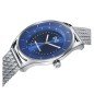 Reloj Mark Maddox HM7115-37 analógico hombre malla acero y azul