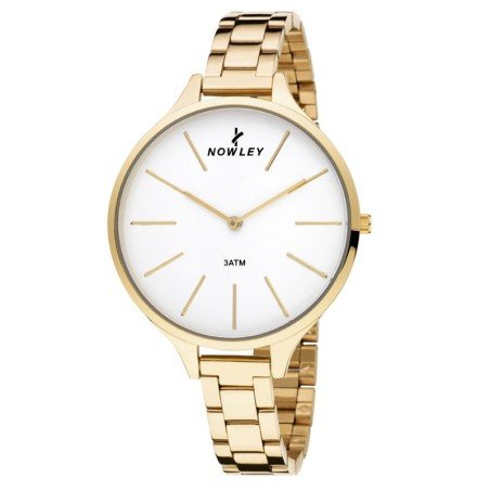 Reloj Nowley 8-5592-0-1 analógico acero dorado hombre