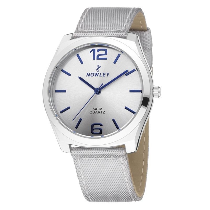 Reloj Nowley 8-5668-0-2 analógico nylon gris hombre Reloj Nowley 8-5668-0-2 analógico nylon gris hombre