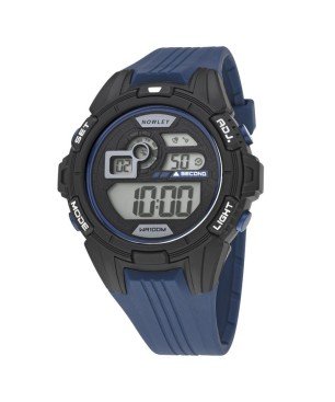 Reloj Nowley 8-6232-0-1 digital azul y negro hombre