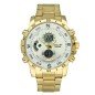 Reloj Skyline Analógico/digital Dorado Esfera Blanca Hombre Reloj Skyline Analógico/digital Dorado Esfera Blanca Hombre