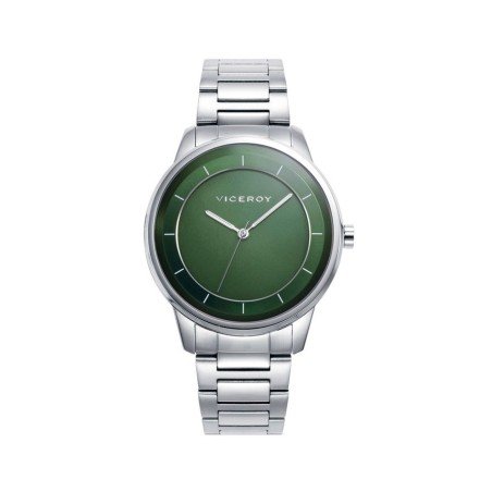 Reloj Viceroy 401389-66 acero hombre con esfera verde y movimiento de cuarzo