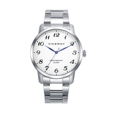 Reloj VICEROY 41145-05 Acero para hombre con esfera blanca