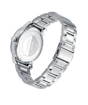 Reloj Viceroy 41145-83 acero con esfera blanca de números romanos y bisel dorado