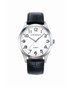 Reloj VICEROY 42233-04 hombre acero con correa negra