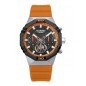 Reloj Viceroy 45017-57 Neo hombre caja acero y correa silicona Naranja cronógrafo Sumergible (200m)