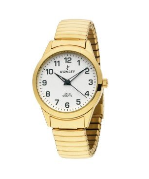 Reloj Nowley 8-5531-0-A1 analógico acero dorado mujer