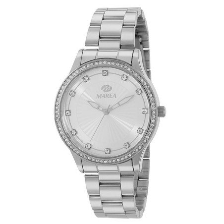 Reloj Analógico Marea B41289/1 Mujer Plateado Circonitas