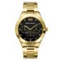 Reloj MARK MADDOX Alfama Mujer - Cronógrafo Brazalete Acero IP Dorado con Esfera Negra - Índices Color Oro | 5 ATM | MM0117-56