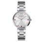 Reloj MARK MADDOX Tooting Mujer - Brazalete de Acero - Esfera Plateada con Circonitas en Tonos Rosas | 5 ATM | MM0114-07