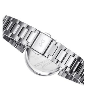 Reloj MARK MADDOX Tooting Mujer - Brazalete de Acero - Esfera Plateada con Circonitas en Tonos Rosas | 5 ATM | MM0114-07