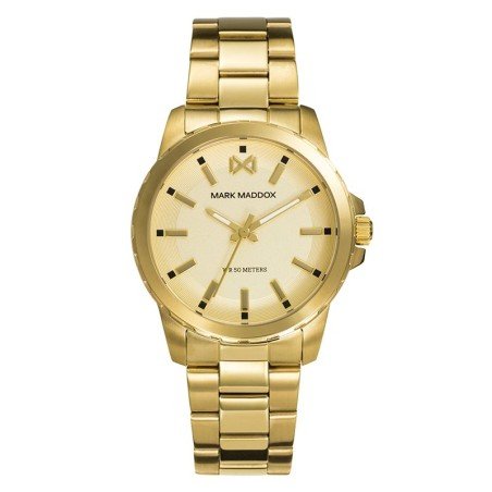 Reloj Mark Maddox MM0115-97 analógico mujer acero dorado