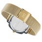 Reloj Mark Maddox MM0101-55 analógico mujer malla dorado azul