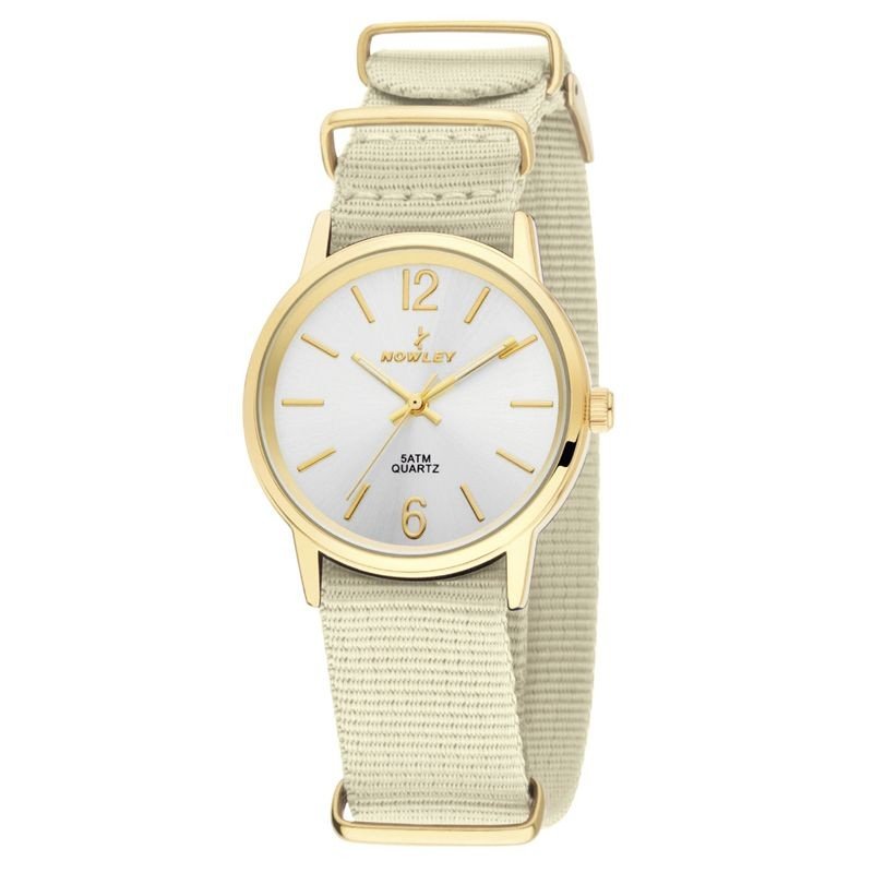 Reloj Nowley 8-5541-0-6 beige nylon mujer Reloj Nowley 8-5541-0-6 beige nylon mujer