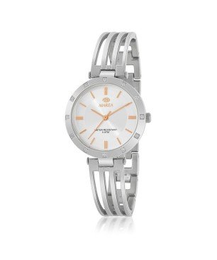 Reloj Analógico Marea B54169/1 Mujer Plateado
