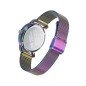 Reloj MARK MADDOX Midtown Mujer - Brazalete de Acero Iridiscente Tipo Malla Milanesa - Esfera Negra | 5 ATM | MM7155-57 Reloj MARK MADDOX Midtown Mujer - Brazalete de Acero Iridiscente Tipo Malla Milanesa - Esfera Negra | 5 ATM | MM7155-57