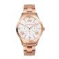 Reloj MARK MADDOX Tooting Mujer - Cronógrafo Brazalete Acero IP Rosado con Esfera Blanca - Índices IP Rosa | 5 ATM | MM7123-03 Reloj MARK MADDOX Tooting Mujer - Cronógrafo Brazalete Acero IP Rosado con Esfera Blanca - Índices IP Rosa | 5 ATM | MM7123-03