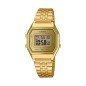 Reloj CASIO Vintage Unisex - Digital Iconic Mini Acero IP Dorado - Esfera Dorada con Acentos Verdes | LA680WEGV-9AEF Reloj CASIO Vintage Unisex - Digital Iconic Mini Acero IP Dorado - Esfera Dorada con Acentos Verdes | LA680WEGV-9AEF