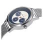 Reloj MARK MADDOX Northern Mujer - Brazalete Malla Milanesa con Índices Oro - Esfera Bicolor Blanco/Azul | 5 ATM | MM7126-37 Reloj MARK MADDOX Northern Mujer - Brazalete Malla Milanesa con Índices Oro - Esfera Bicolor Blanco/Azul | 5 ATM | MM7126-37