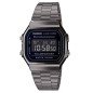 Reloj CASIO Vintage Hombre - Digital Iconic Brazalete de Acero IP Gris y Caja Rectangular - Esfera Negra | A168WEGG-1BEF Reloj CASIO Vintage Hombre - Digital Iconic Brazalete de Acero IP Gris y Caja Rectangular - Esfera Negra | A168WEGG-1BEF