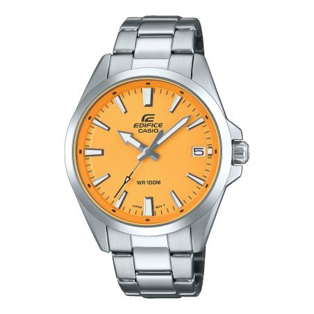 Reloj Casio EDIFICE EFV-100D-9AVUEF Analógico 3 Manecillas Hombre Naranja Sumergible (100m)