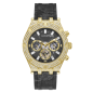 Reloj GUESS GW0418G2 CONTINENTAL Negro y Dorado Hombre