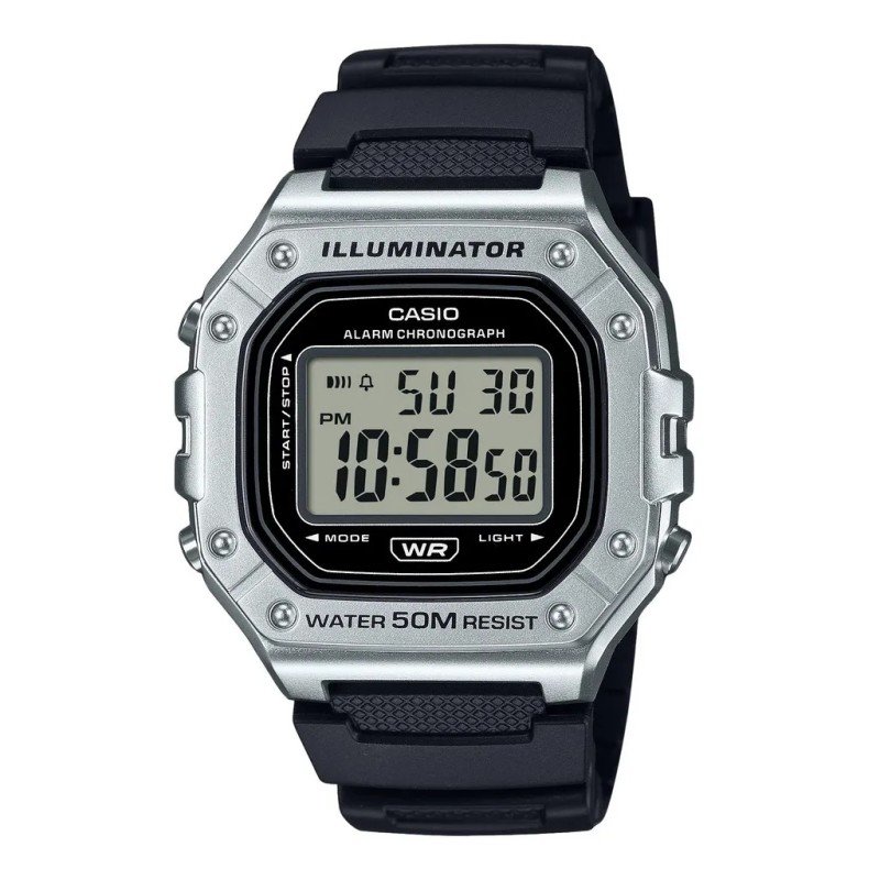 Reloj CASIO W-218HM-7AVEF Digital Esfera Metalizada Hombre