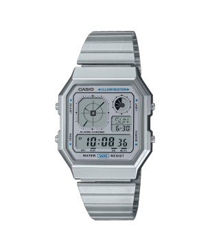 Reloj CASIO A130WE-7AEF Hombre EDGY COLLECTION Plateado