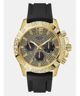 Reloj GUESS GW0909G2 MAJESTIC Multifunción Negro y Dorado Hombre