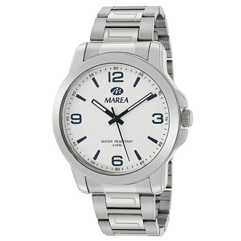 Reloj MAREA B41258/3 Analógico Plateado Hombre
