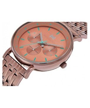 Reloj Mark Maddox MM0103-47 analógico mujer acero rosado