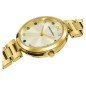 Reloj MARK MADDOX Tooting Mujer - Brazalete Acero IP Dorado - Esfera Dorada con Circonitas en Tonos Azules | 5 ATM | MM0114-97