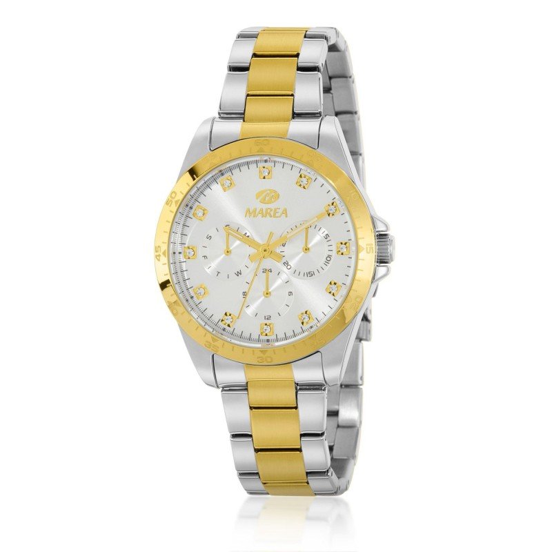 Reloj Marea B54260/3 para mujer Acero Bicolor Dorado Circonitas