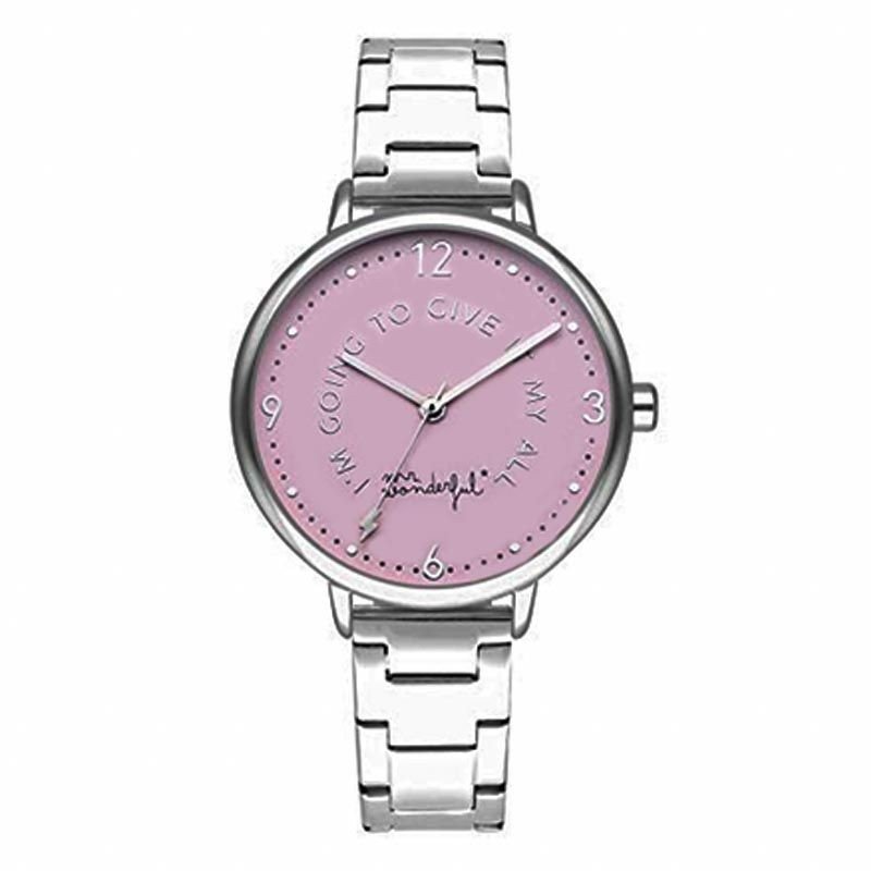 Reloj Acero Mujer Mr Wonderful WR15101 Reloj Acero Mujer Mr Wonderful WR15101