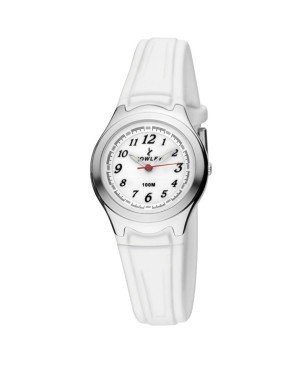 Reloj Nowley 8-6094-0-6 analógico blanco niña