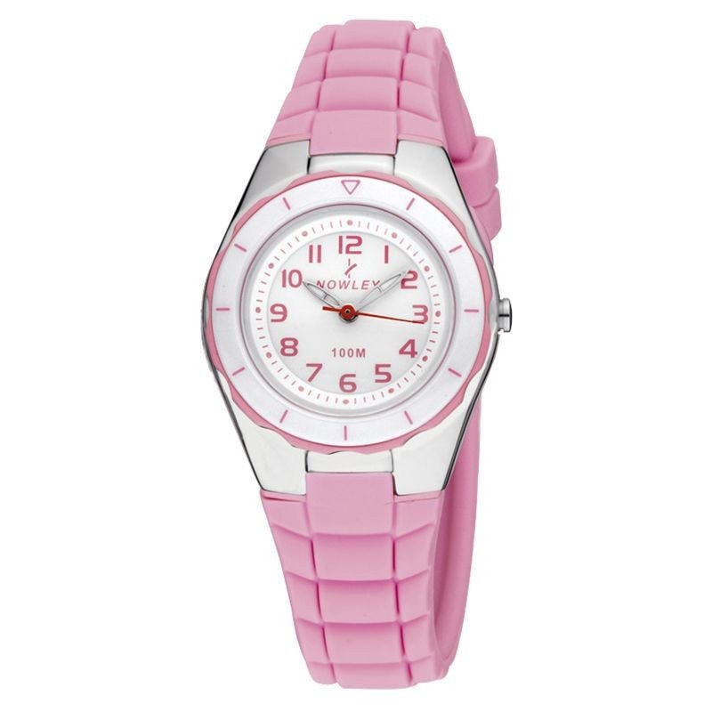 Reloj Nowley 8-6139-0-6 analógico rosa niña