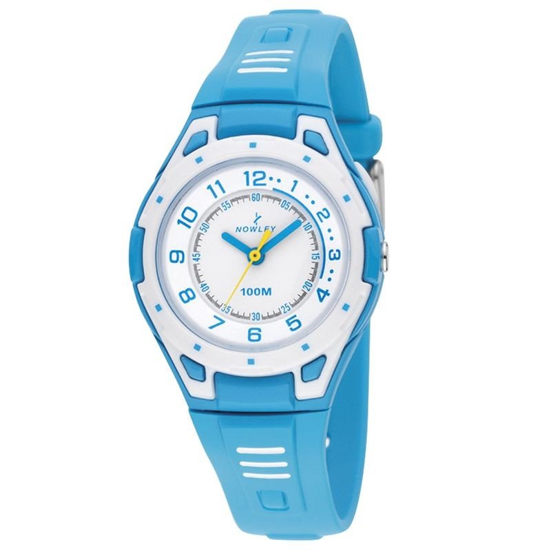 Reloj Nowley 8-6248-0-1 analógico azul y blanco niño Reloj Nowley 8-6248-0-1 analógico azul y blanco niño