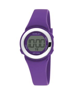 Reloj Nowley 8-6278-0-4 digital lila niño