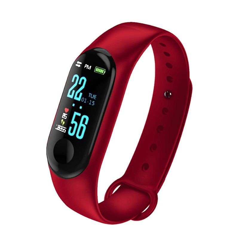 Reloj Smartwatch Unisex Multifunción Rojo