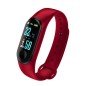 Reloj Smartwatch Unisex Multifunción Rojo