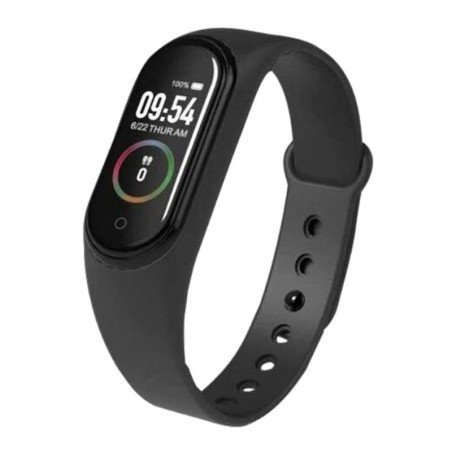 Relojs Smartwatch M4 Unisex Multifunción Negro