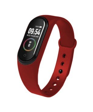 Relojs Smartwatch M4 Unisex Multifunción Rojo