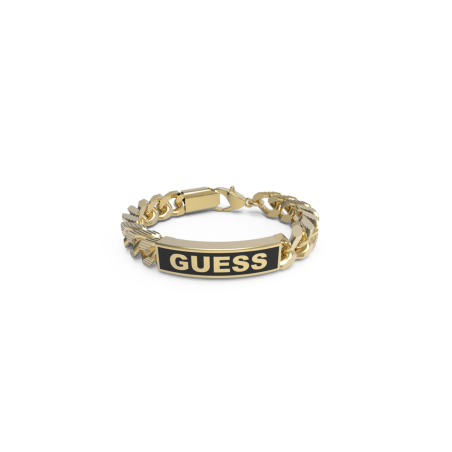 Pulsera GUESS JUXB03002JWYGBKS X POWER Hombre Dorada