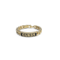 Pulsera GUESS JUXB03002JWYGBKS X POWER Hombre Dorada