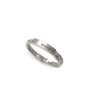 Pulsera GUESS JUXB03004JWSTS X LOGO Hombre Plata