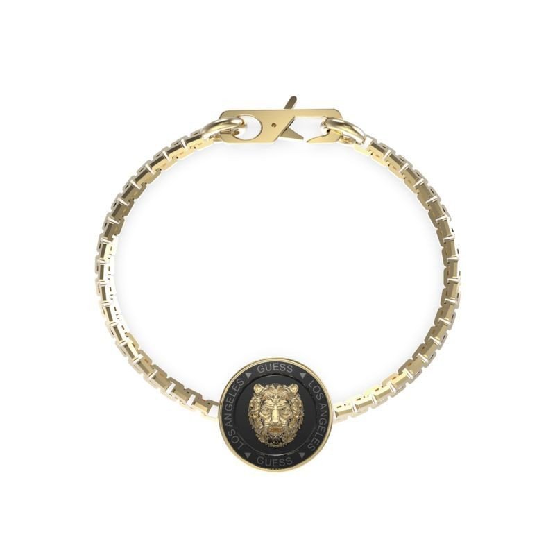 Pulsera Guess JUMB01317JWYGYBS Lion king Hombre