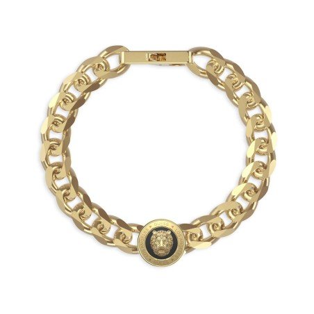 Pulsera GUESS JUMB01309JWYGBKS LION KING Hombre Dorado